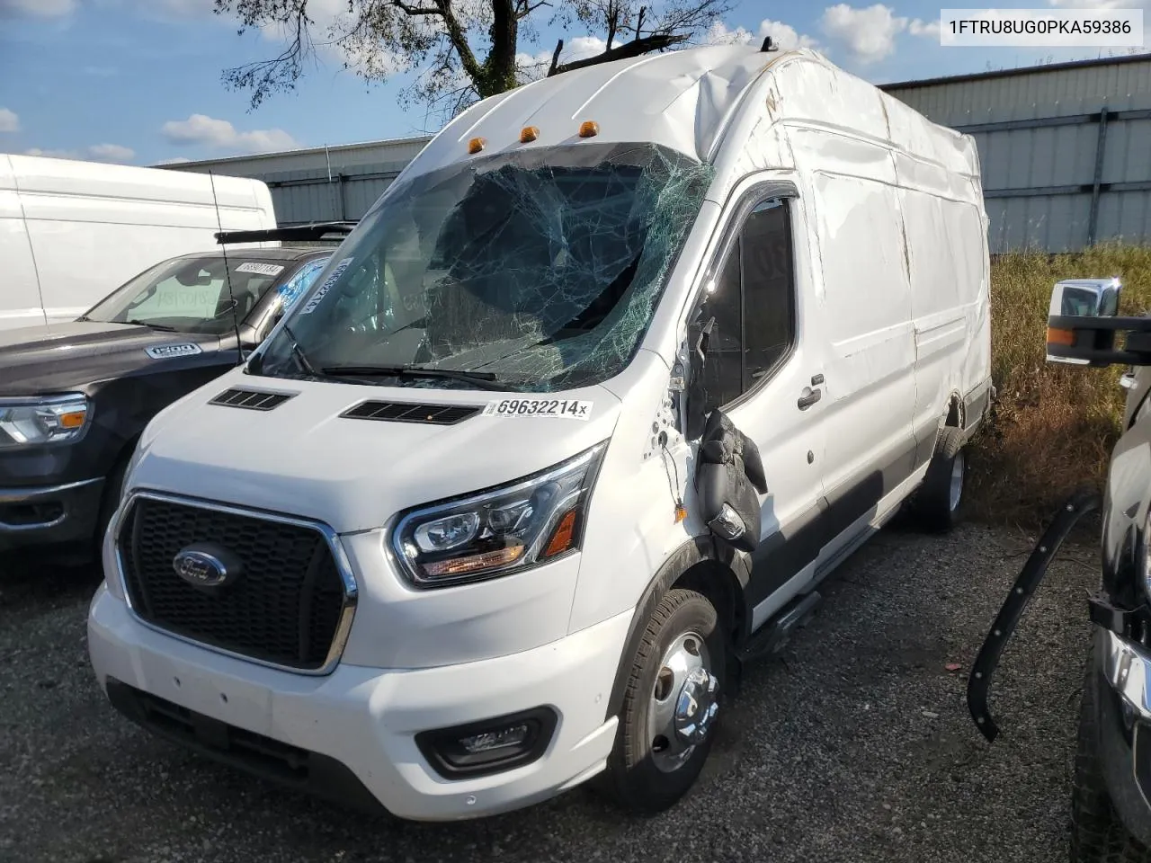 2017 Ford Transit T-350 Hd VIN: 1FTRU8UG0PKA59386 Lot: 69632214