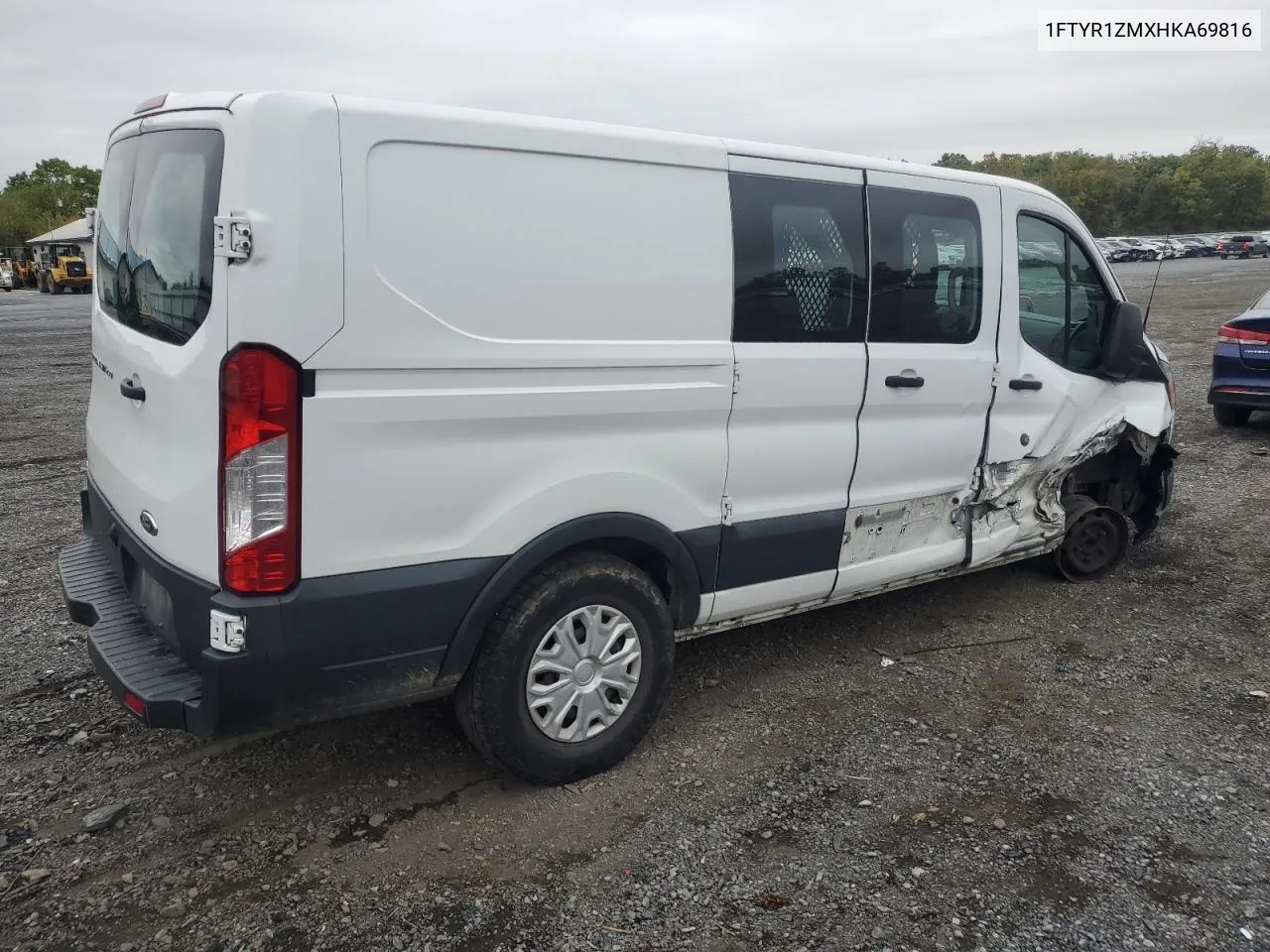 2017 Ford Transit T-250 VIN: 1FTYR1ZMXHKA69816 Lot: 69768964