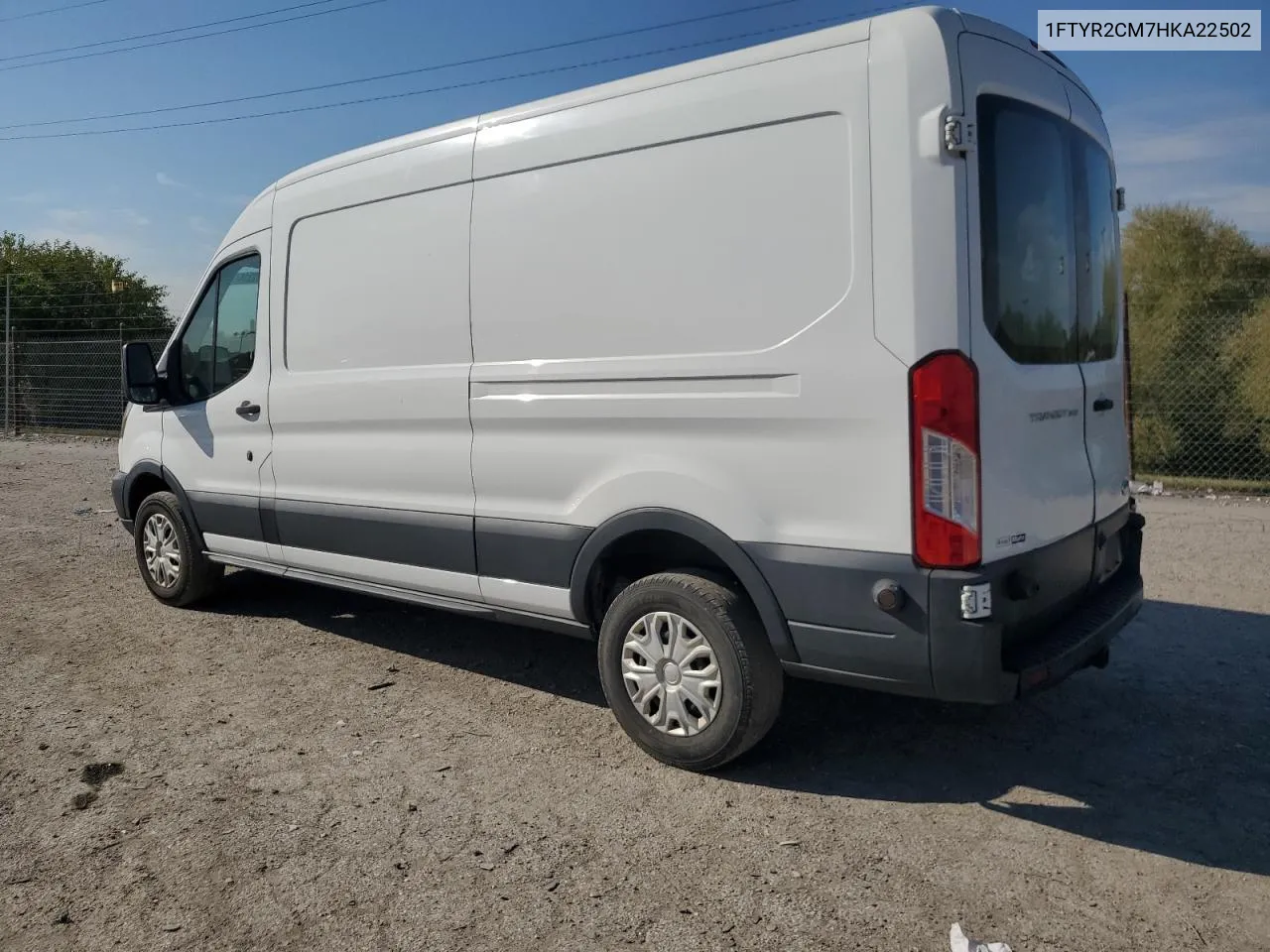 1FTYR2CM7HKA22502 2017 Ford Transit T-250