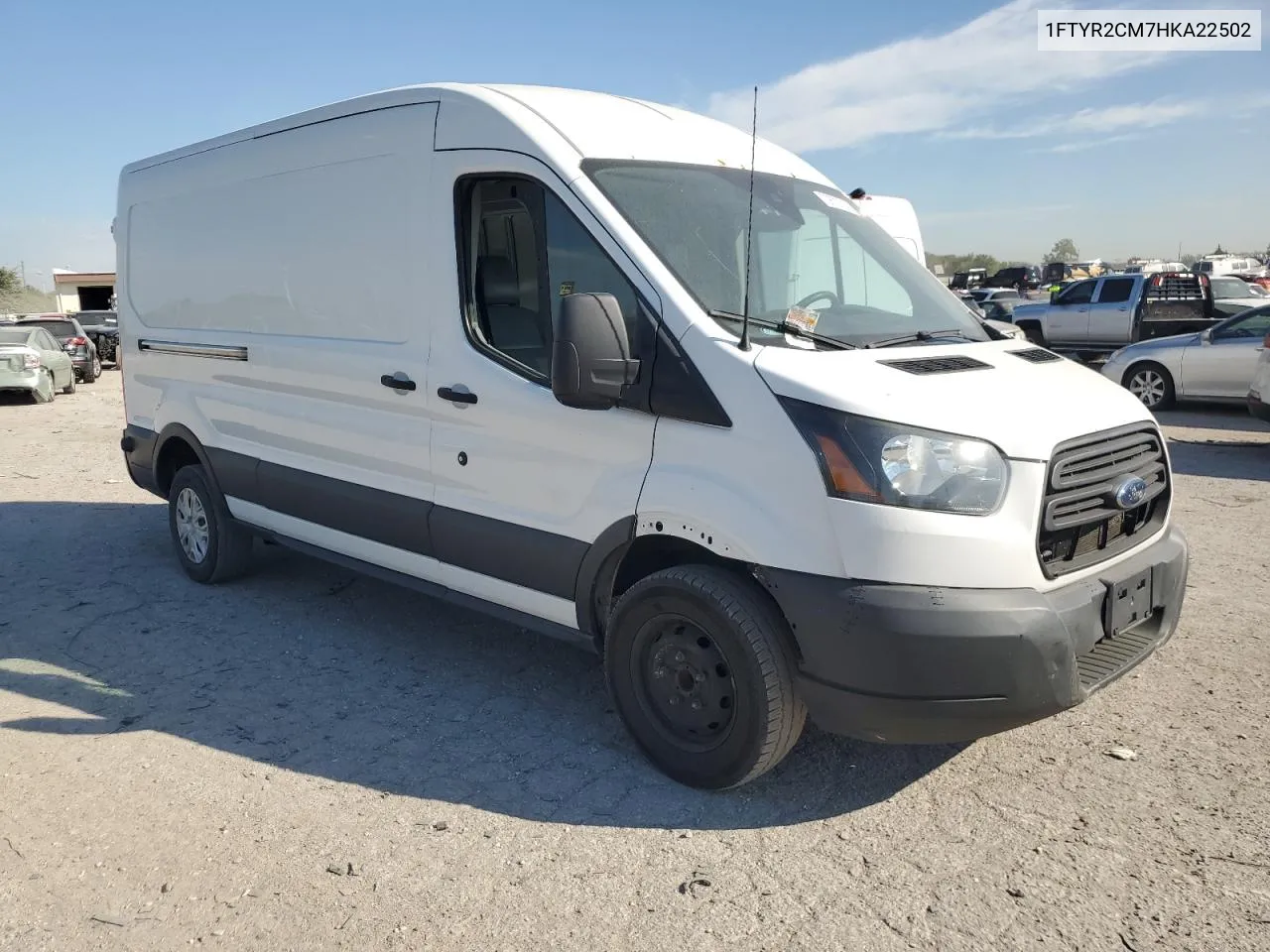 2017 Ford Transit T-250 VIN: 1FTYR2CM7HKA22502 Lot: 70672314