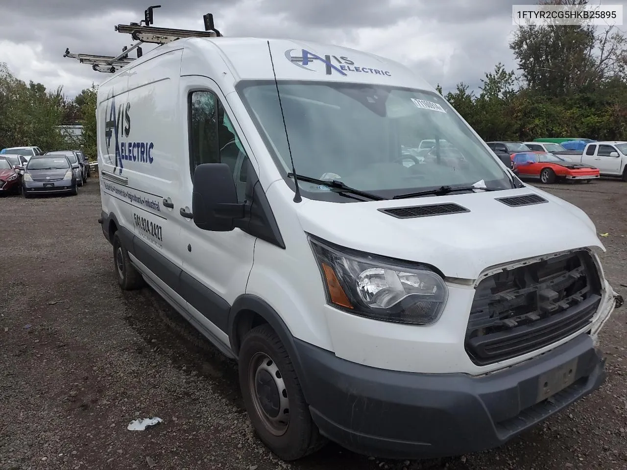 1FTYR2CG5HKB25895 2017 Ford Transit T-250