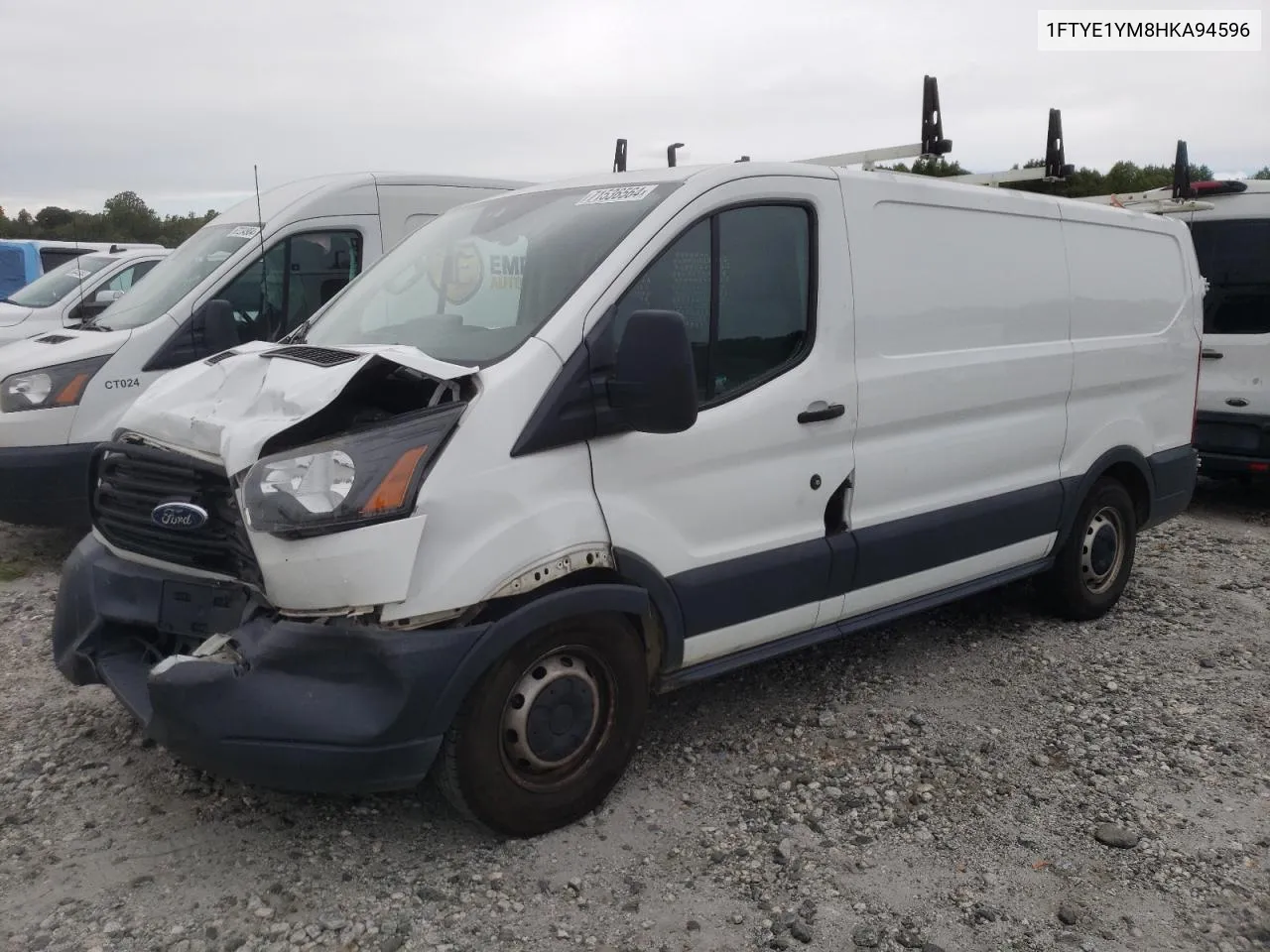 2017 Ford Transit T-150 VIN: 1FTYE1YM8HKA94596 Lot: 71536564