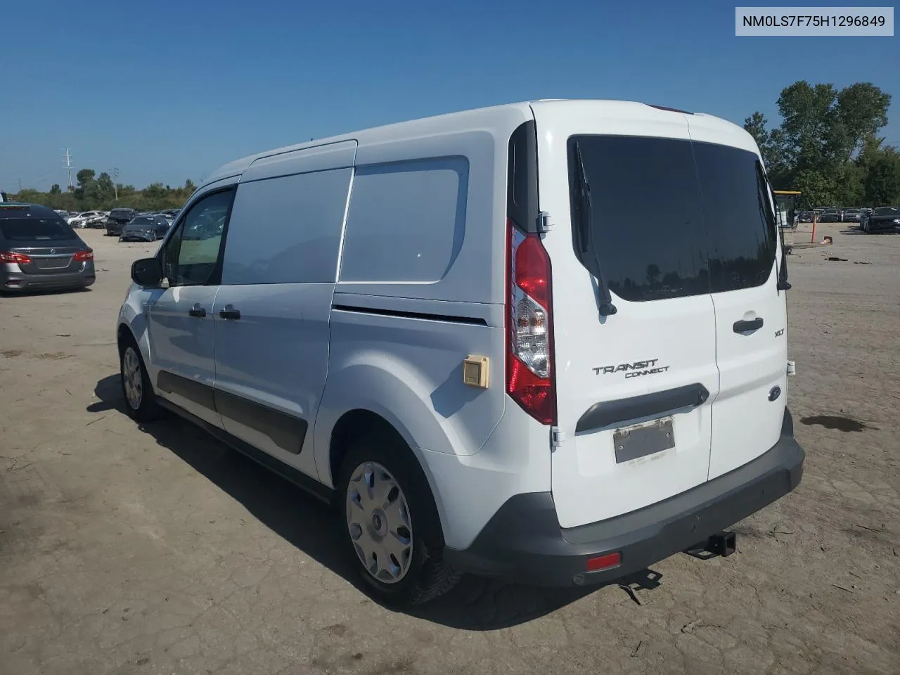 2017 Ford Transit Connect Xlt VIN: NM0LS7F75H1296849 Lot: 71663184