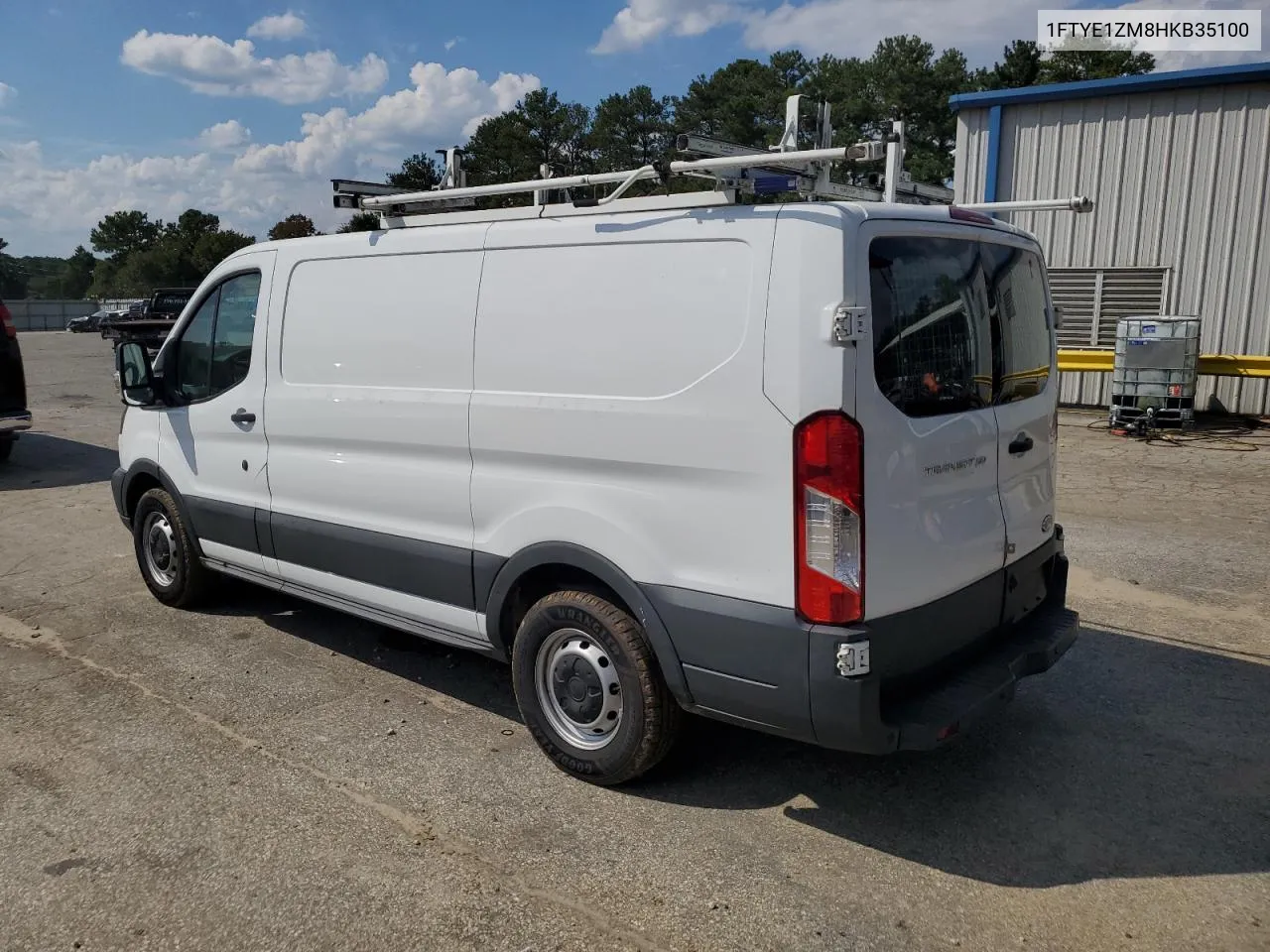 2017 Ford Transit T-150 VIN: 1FTYE1ZM8HKB35100 Lot: 71766374