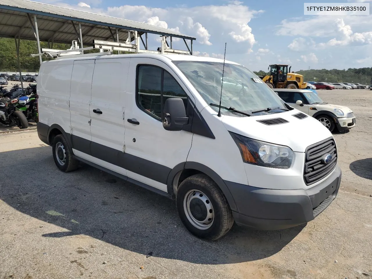 2017 Ford Transit T-150 VIN: 1FTYE1ZM8HKB35100 Lot: 71766374