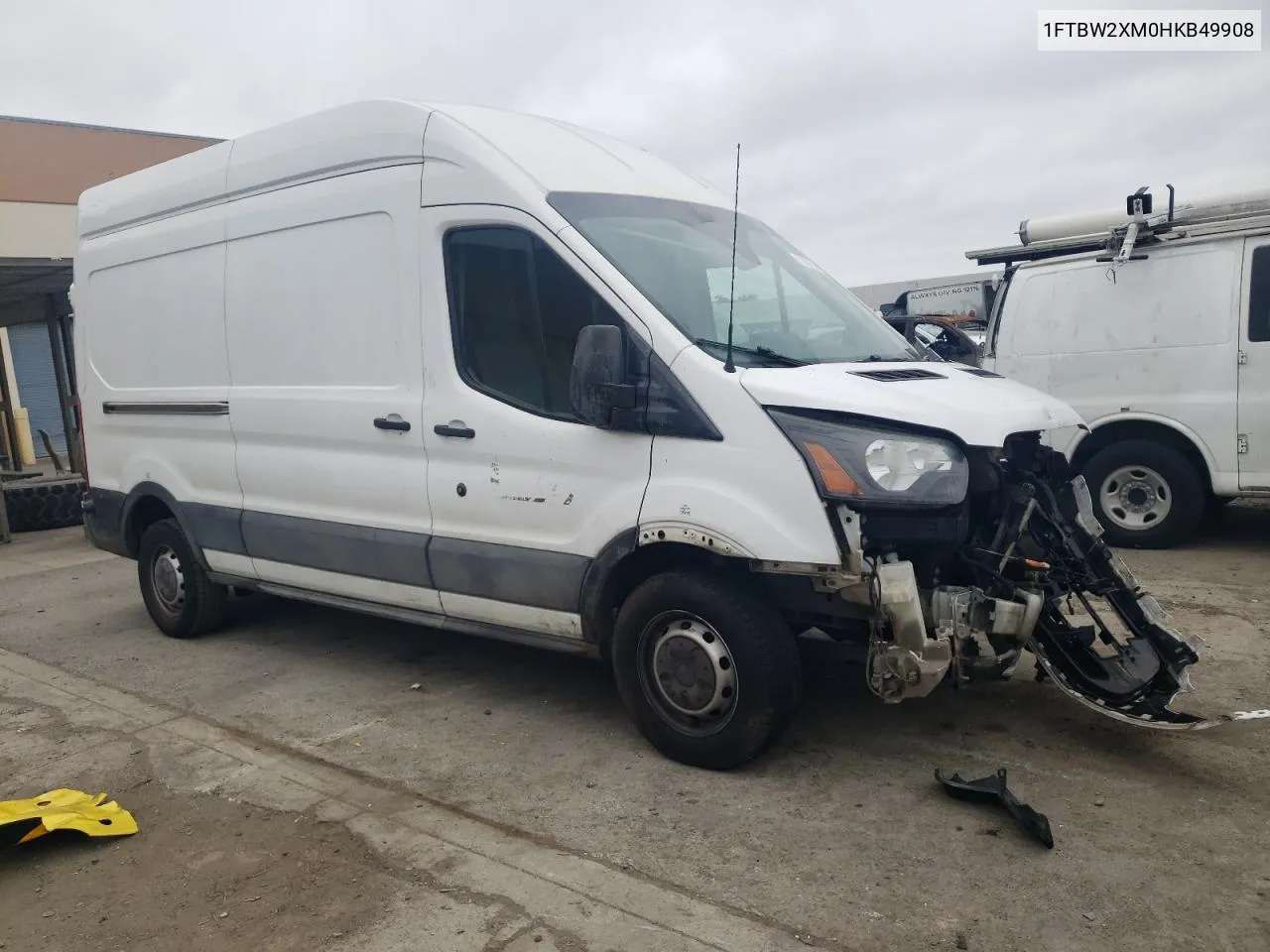 1FTBW2XM0HKB49908 2017 Ford Transit T-350