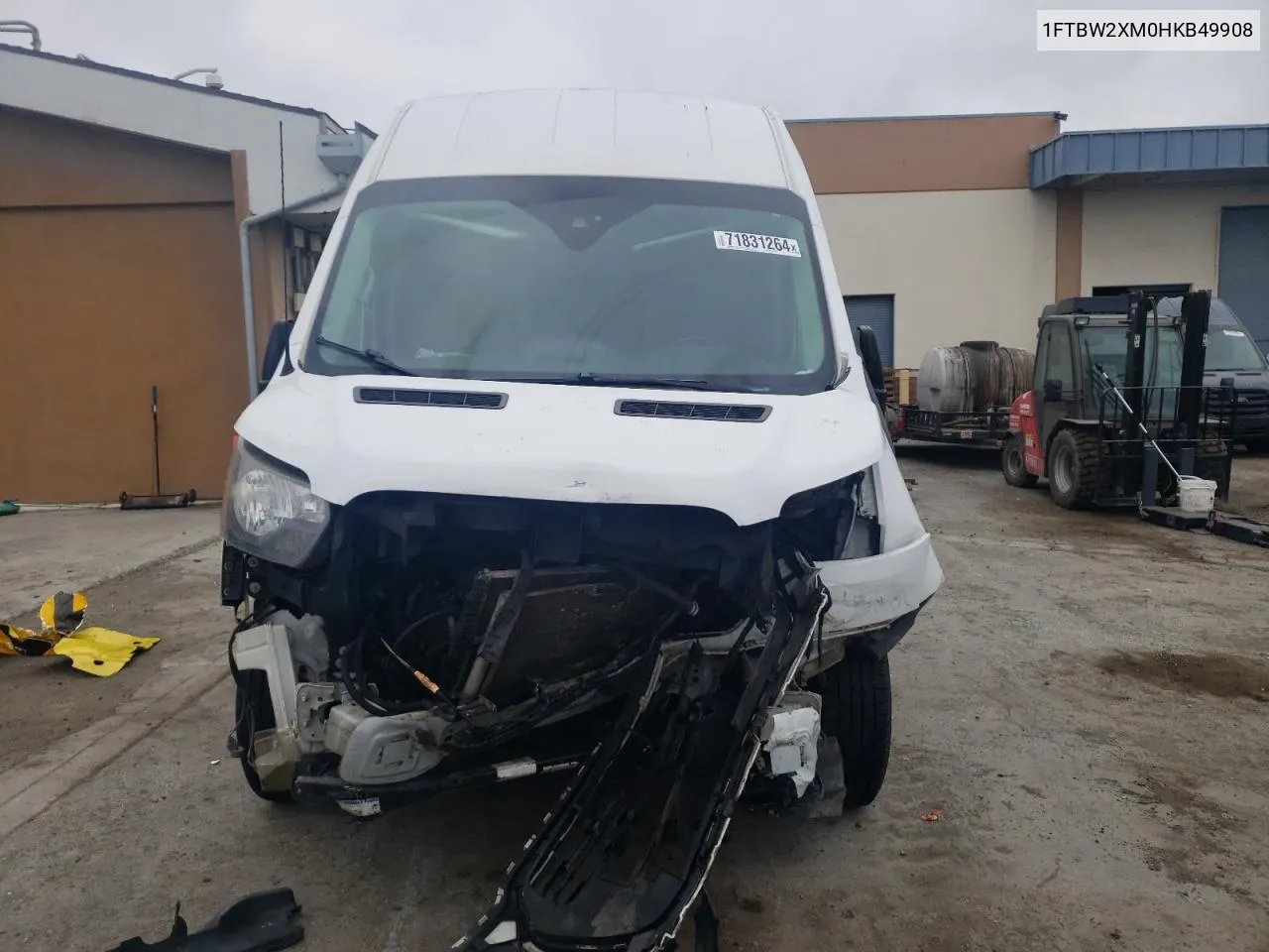 2017 Ford Transit T-350 VIN: 1FTBW2XM0HKB49908 Lot: 71831264