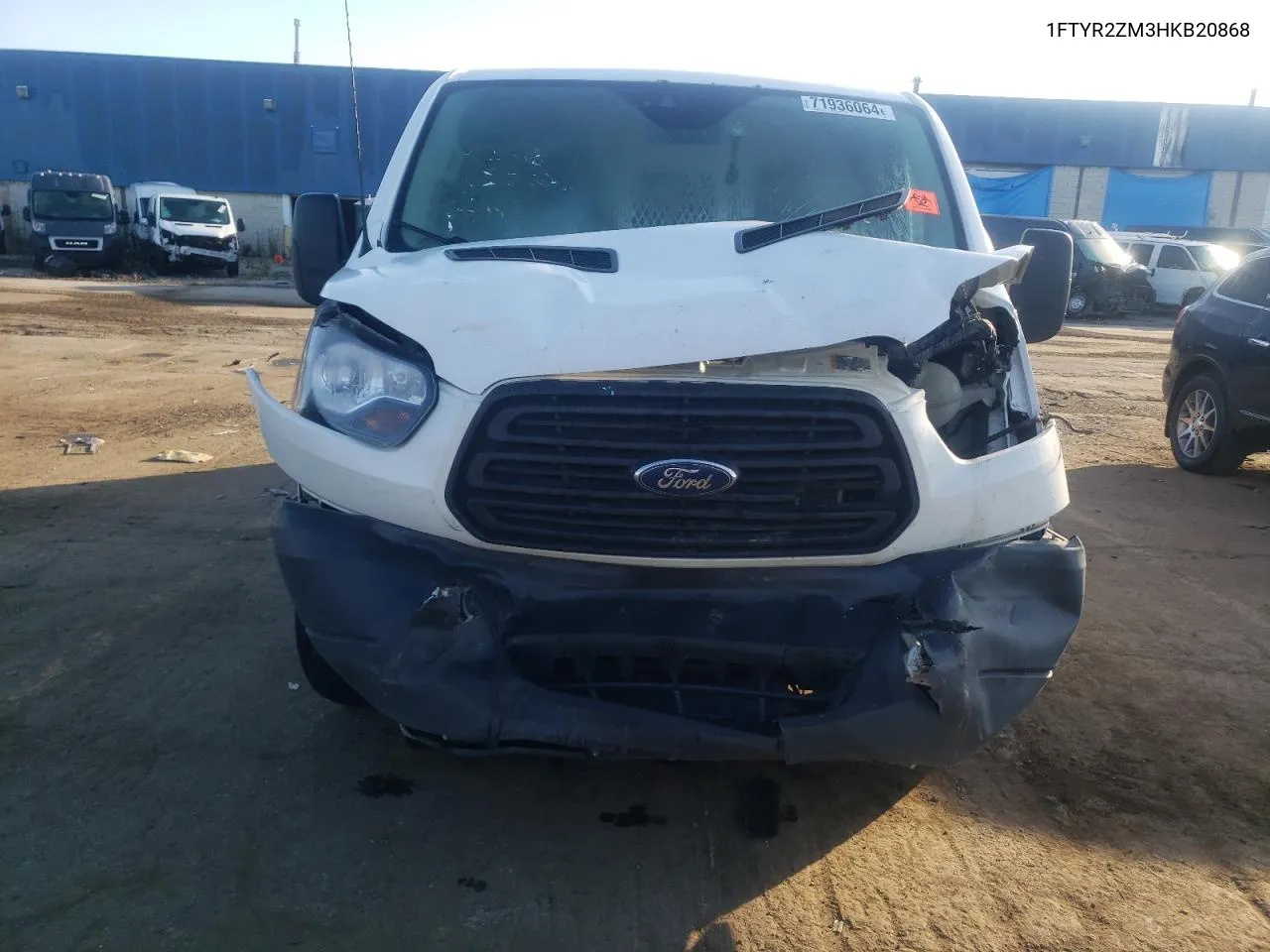 1FTYR2ZM3HKB20868 2017 Ford Transit T-250