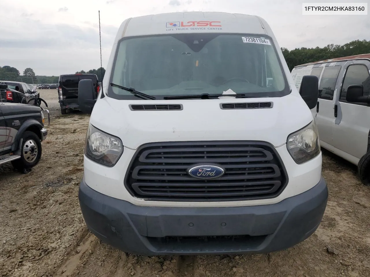 1FTYR2CM2HKA83160 2017 Ford Transit T-250