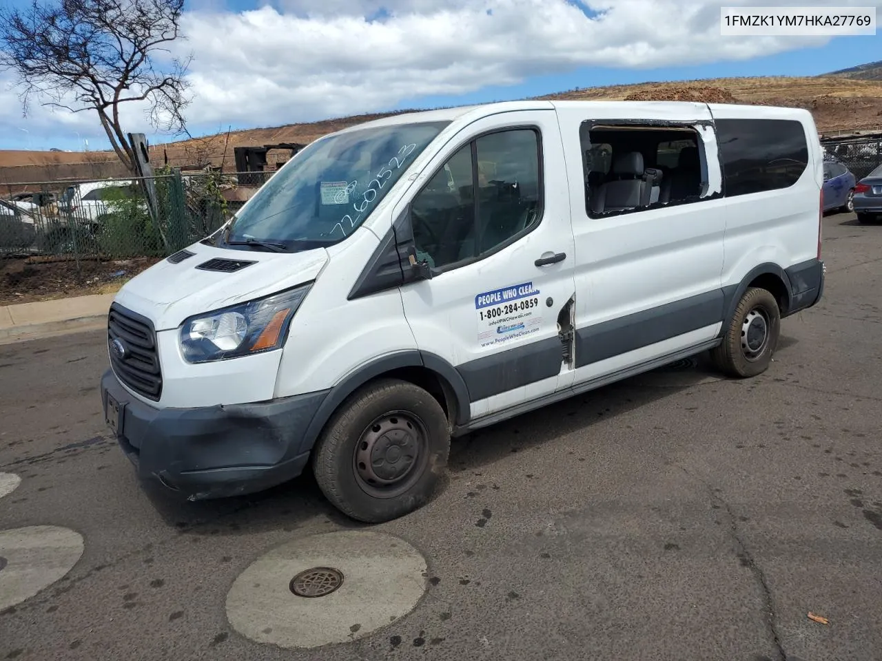 1FMZK1YM7HKA27769 2017 Ford Transit T-150