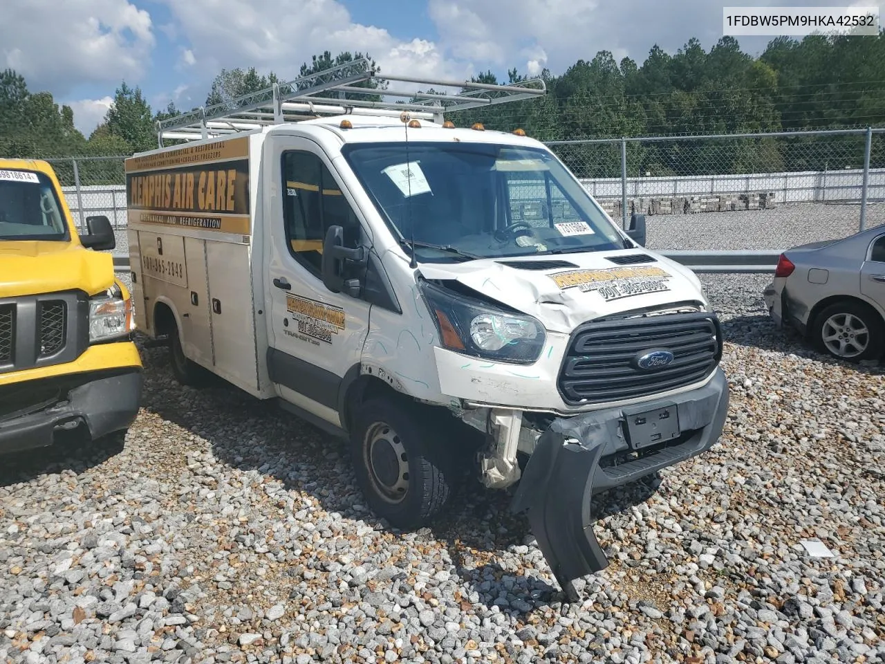 1FDBW5PM9HKA42532 2017 Ford Transit T-350