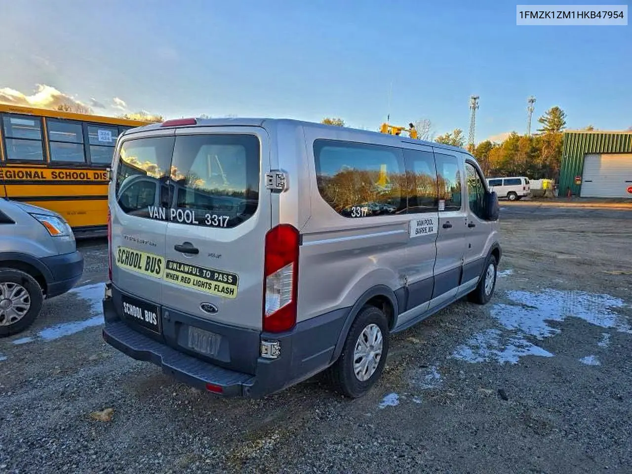 1FMZK1ZM1HKB47954 2017 Ford Transit T-150