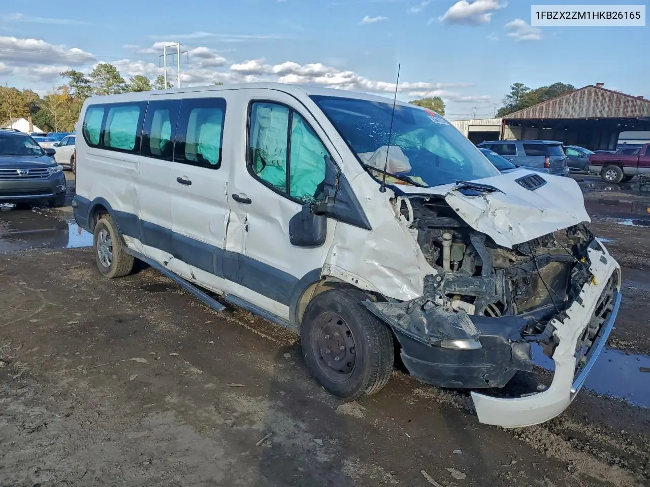 1FBZX2ZM1HKB26165 2017 Ford Transit T-350
