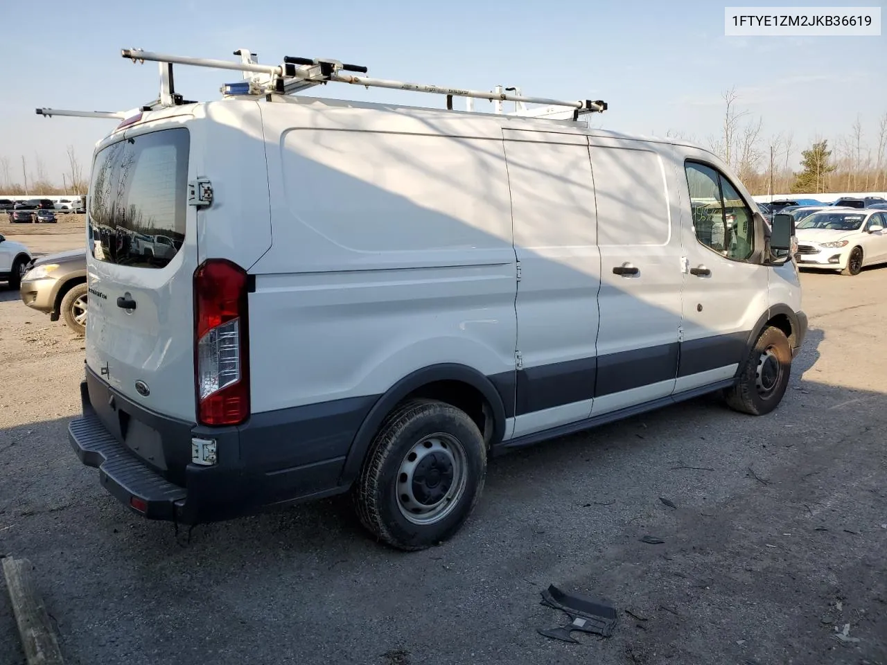 2018 Ford Transit T-150 VIN: 1FTYE1ZM2JKB36619 Lot: 45637224