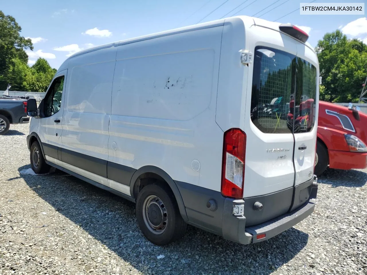 2018 Ford Transit T-350 VIN: 1FTBW2CM4JKA30142 Lot: 48243204