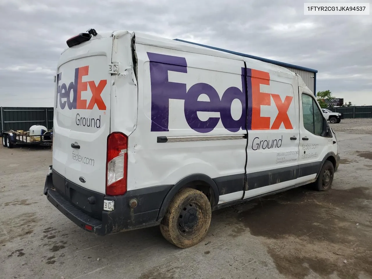 1FTYR2CG1JKA94537 2018 Ford Transit T-250