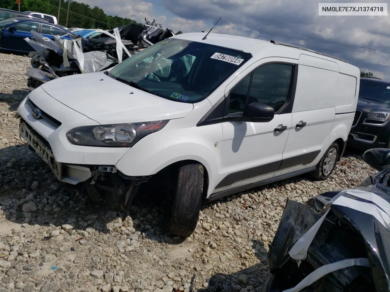 NM0LE7E7XJ1374718 2018 Ford Transit Connect Xl