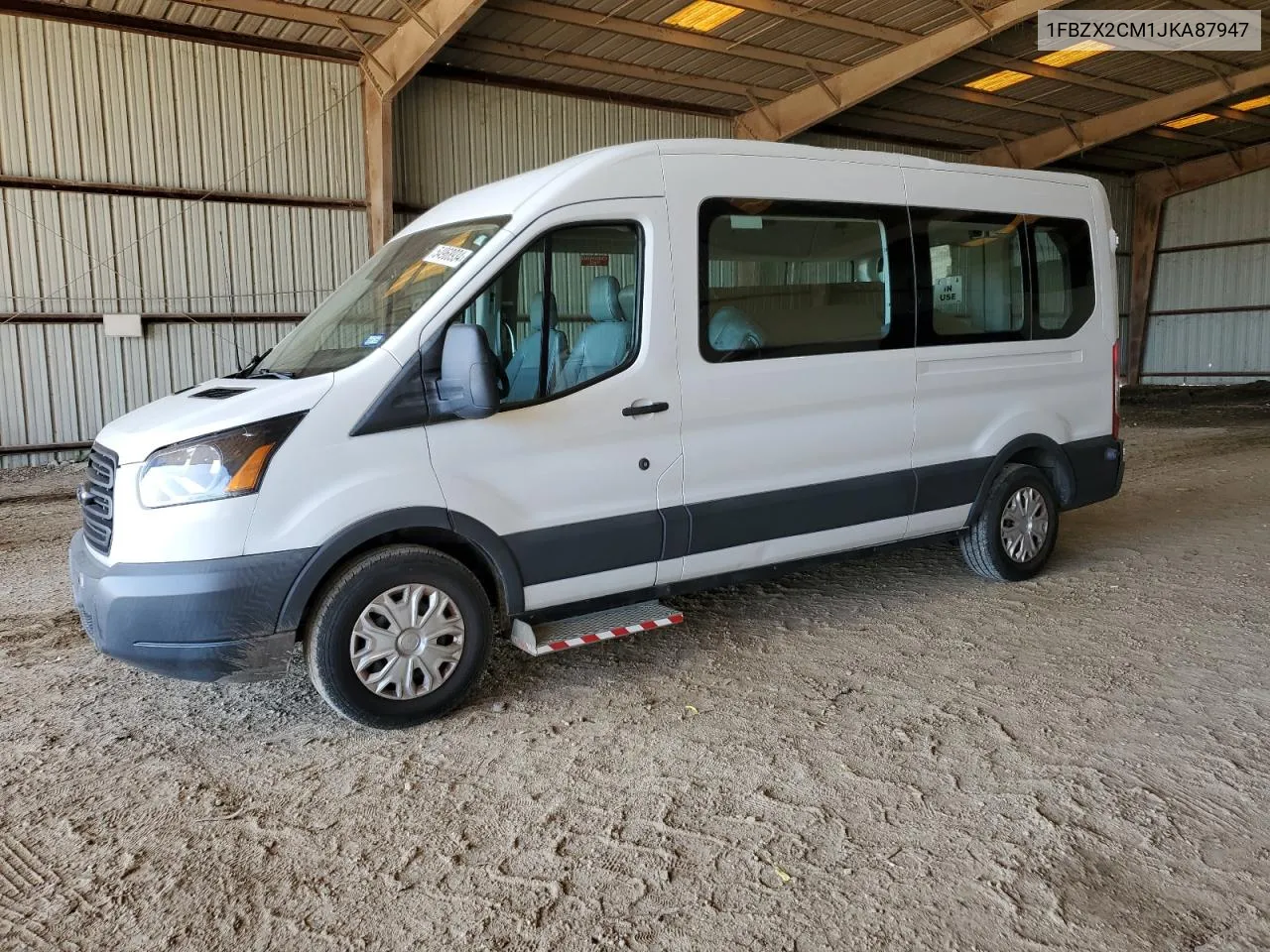 2018 Ford Transit T-350 VIN: 1FBZX2CM1JKA87947 Lot: 54968934