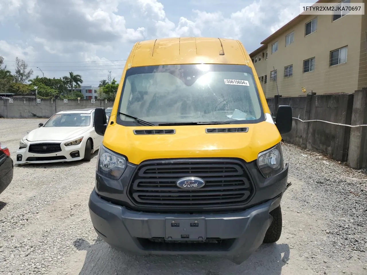 1FTYR2XM2JKA70697 2018 Ford Transit T-250