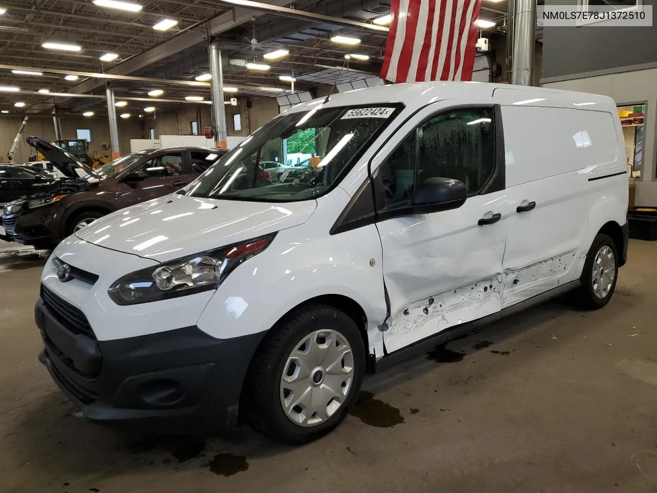 2018 Ford Transit Connect Xl VIN: NM0LS7E78J1372510 Lot: 55622424