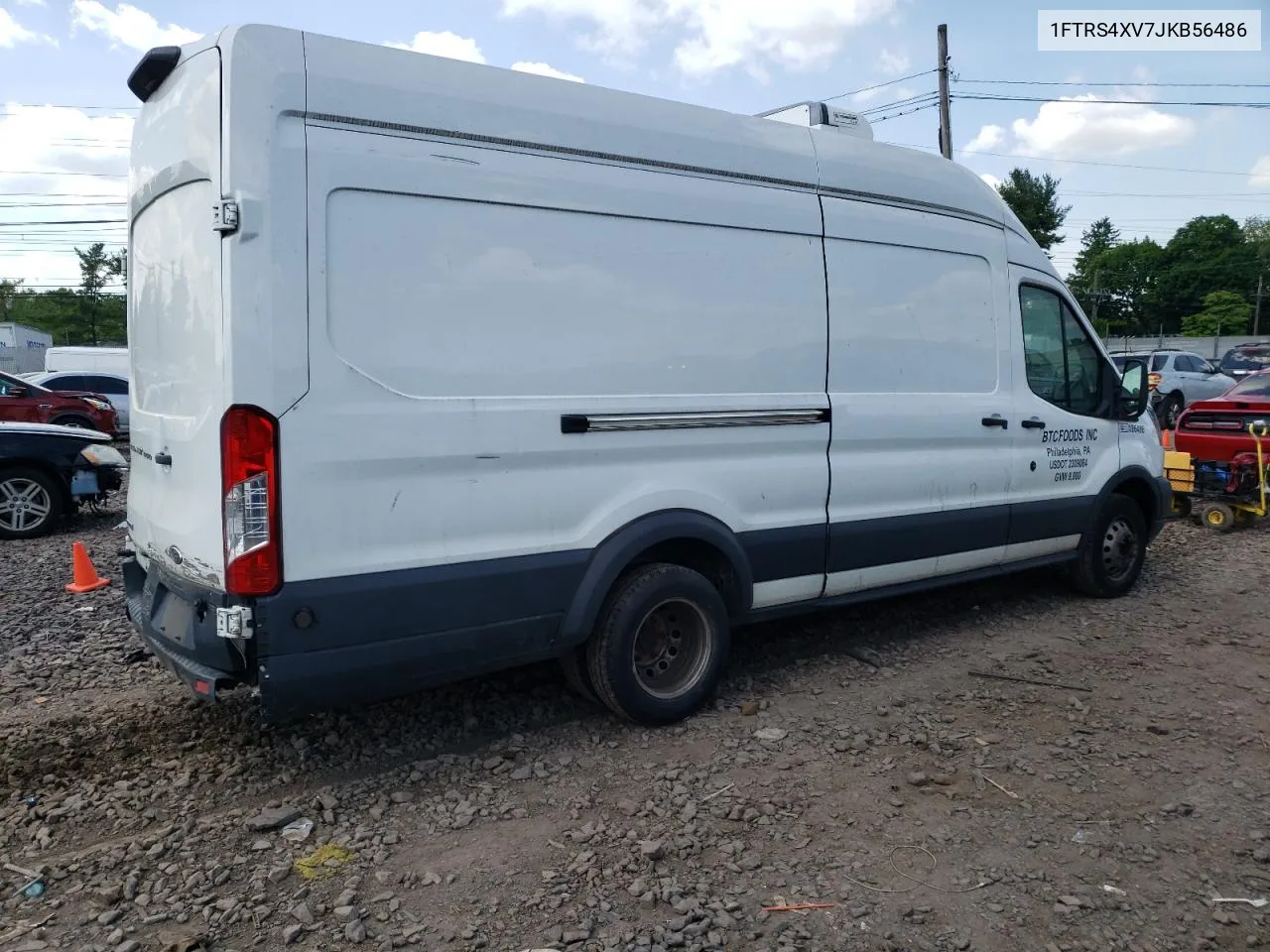 1FTRS4XV7JKB56486 2018 Ford Transit T-350 Hd