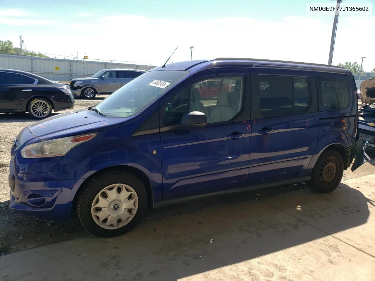 2018 Ford Transit Connect Xlt VIN: NM0GE9F77J1365602 Lot: 58400934