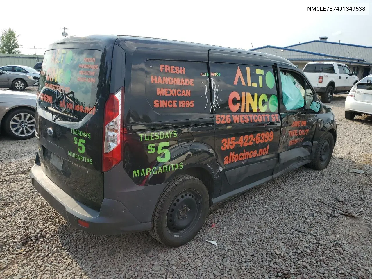 NM0LE7E74J1349538 2018 Ford Transit Connect Xl