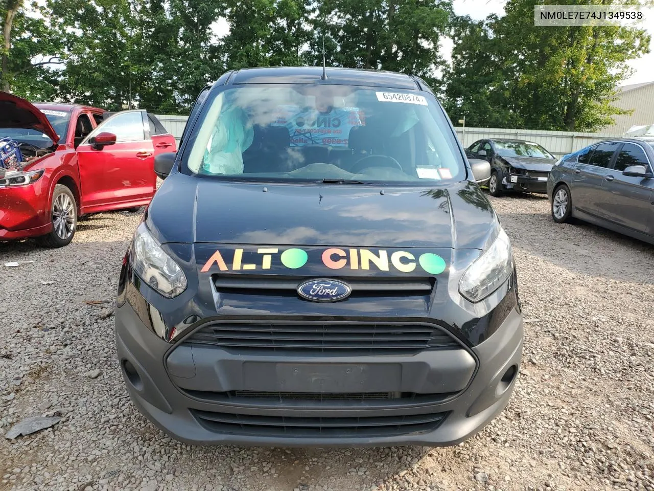 NM0LE7E74J1349538 2018 Ford Transit Connect Xl