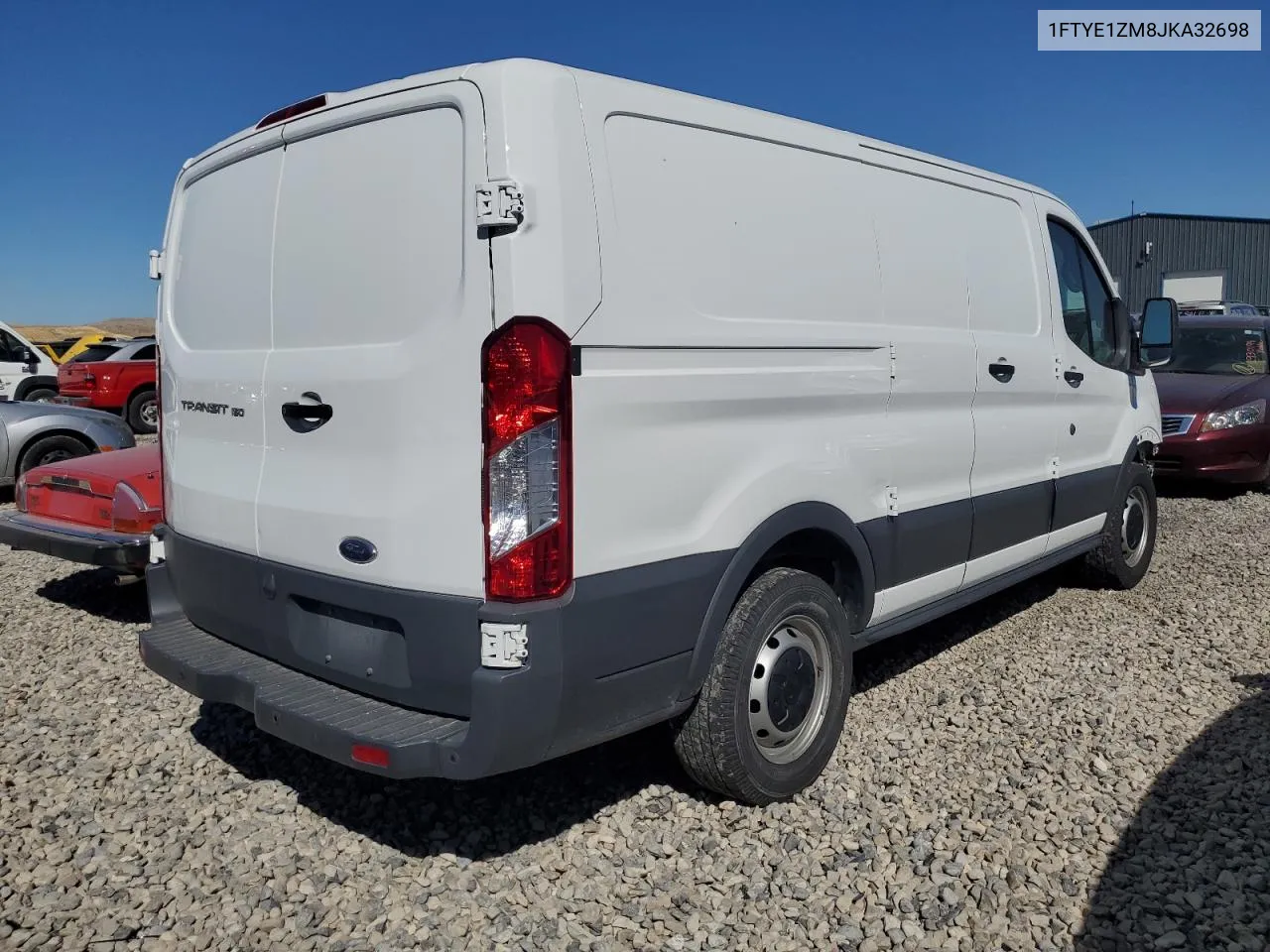 2018 Ford Transit T-150 VIN: 1FTYE1ZM8JKA32698 Lot: 69234814