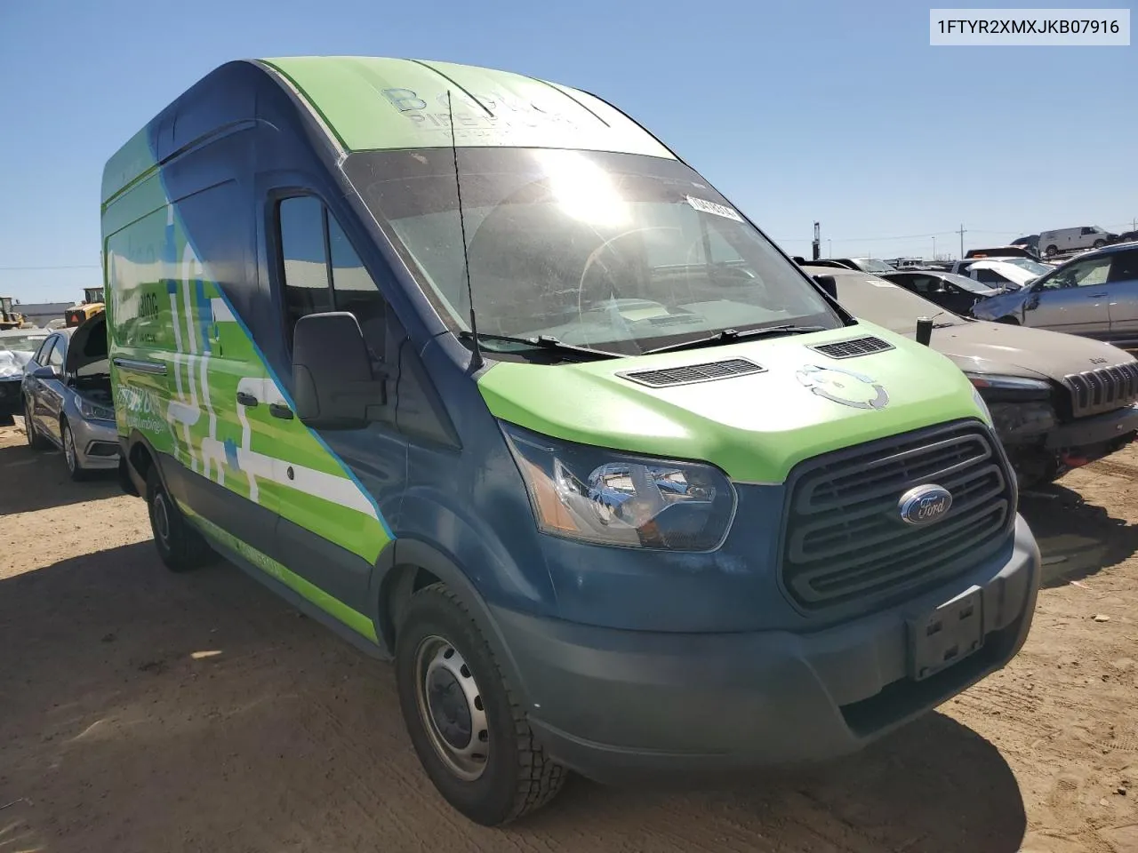 1FTYR2XMXJKB07916 2018 Ford Transit T-250