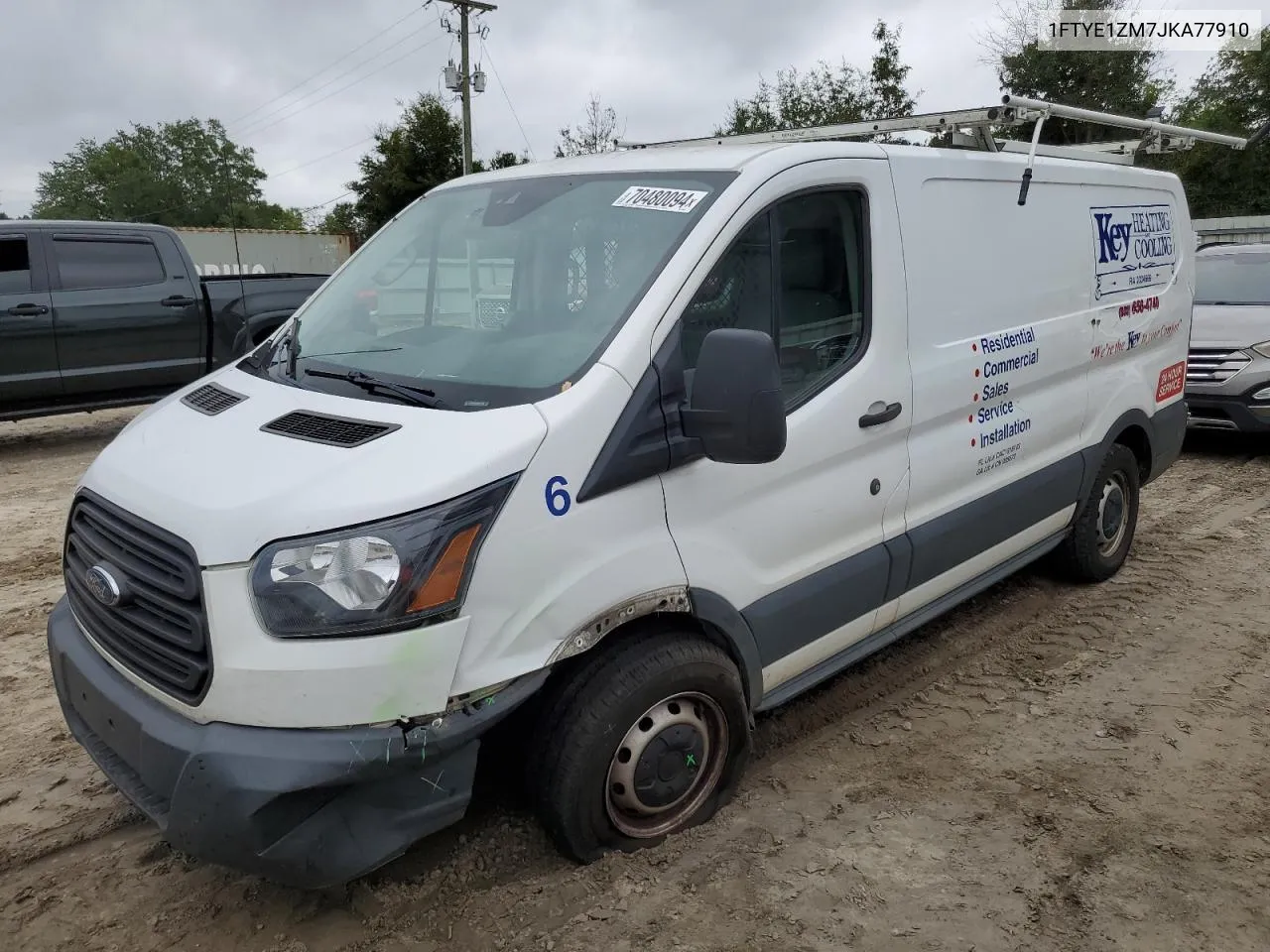 1FTYE1ZM7JKA77910 2018 Ford Transit T-150