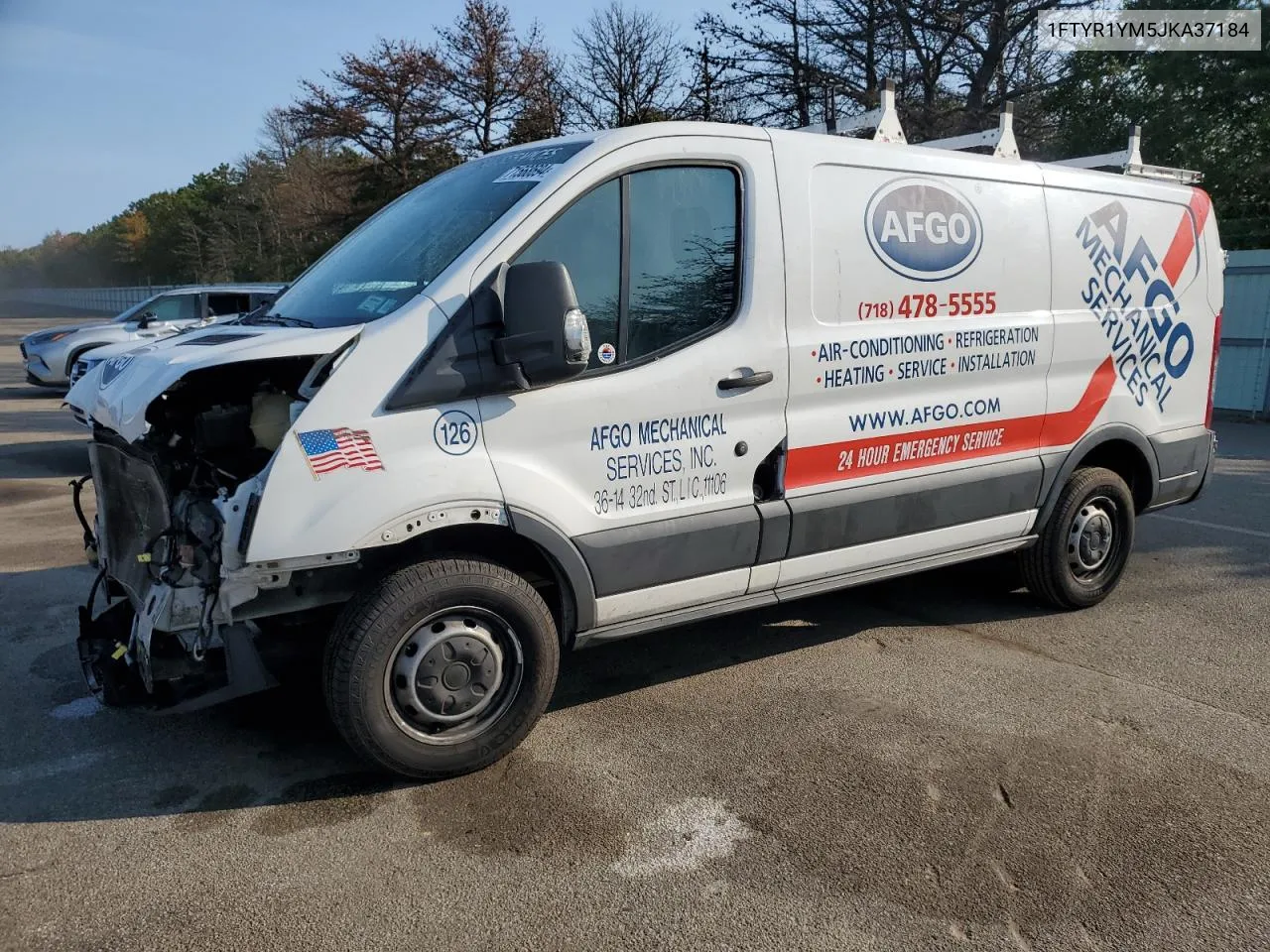 1FTYR1YM5JKA37184 2018 Ford Transit T-250