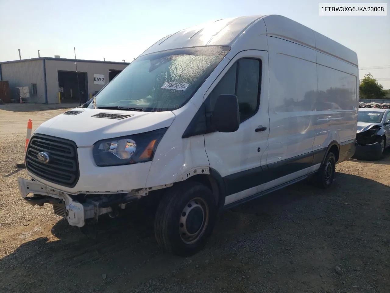 2018 Ford Transit T-350 VIN: 1FTBW3XG6JKA23008 Lot: 71805514