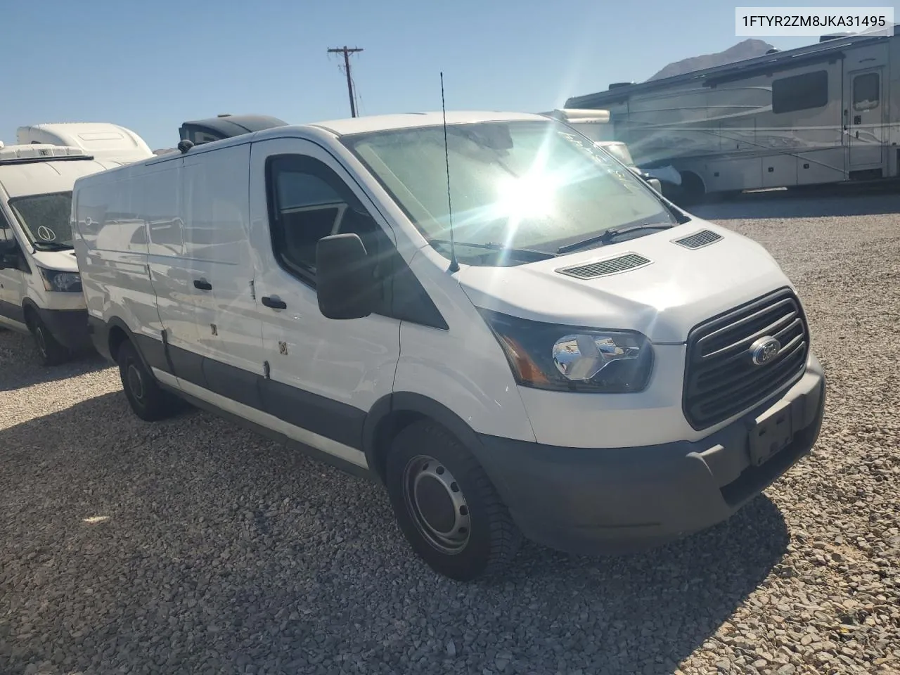 2018 Ford Transit T-250 VIN: 1FTYR2ZM8JKA31495 Lot: 71813444