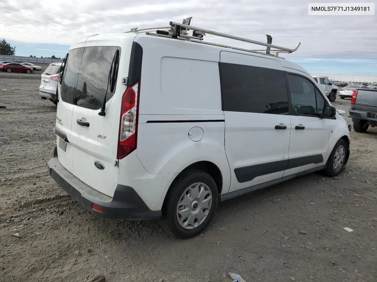 NM0LS7F71J1349181 2018 Ford Transit Connect Xlt