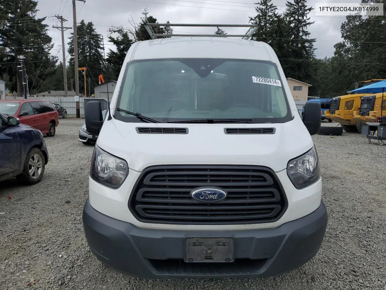 2018 Ford Transit T-150 VIN: 1FTYE2CG4JKB14999 Lot: 72280414