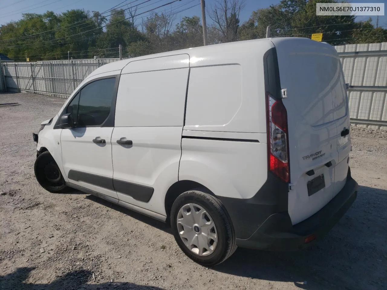 2018 Ford Transit Connect Xl VIN: NM0LS6E70J1377310 Lot: 72390064