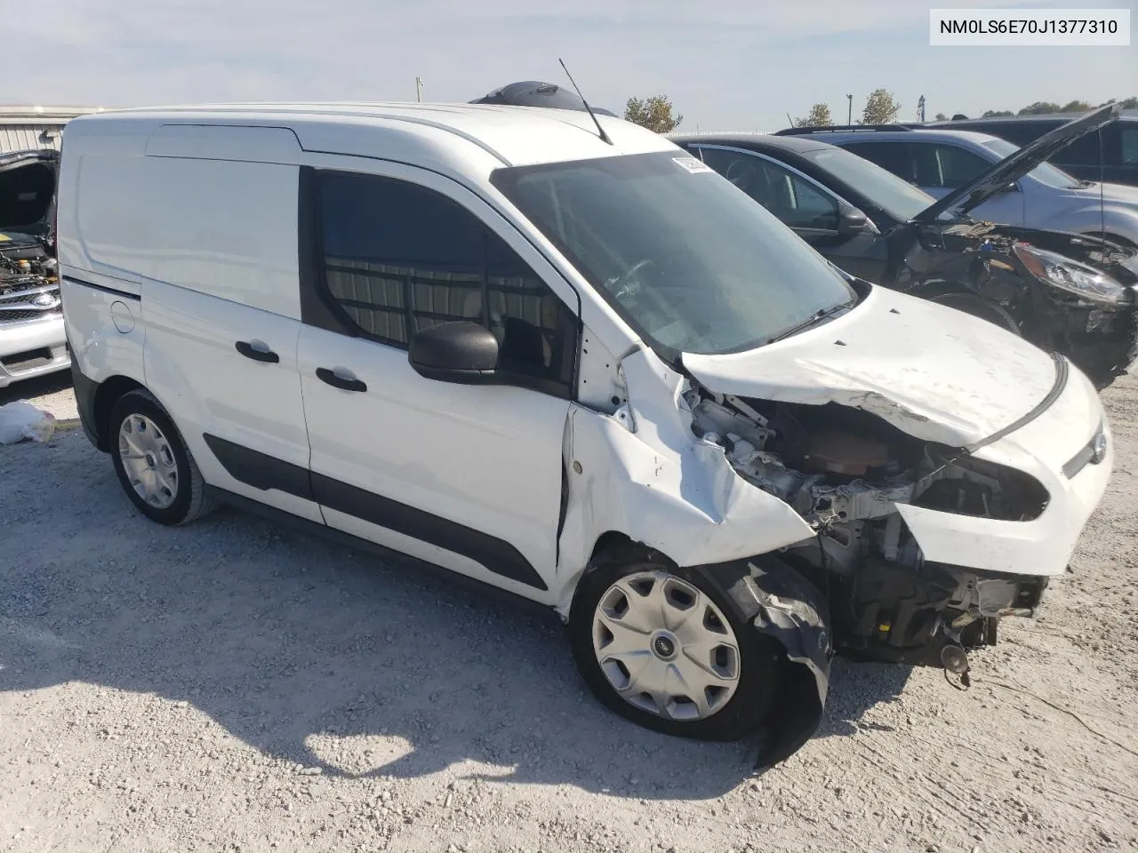 2018 Ford Transit Connect Xl VIN: NM0LS6E70J1377310 Lot: 72390064