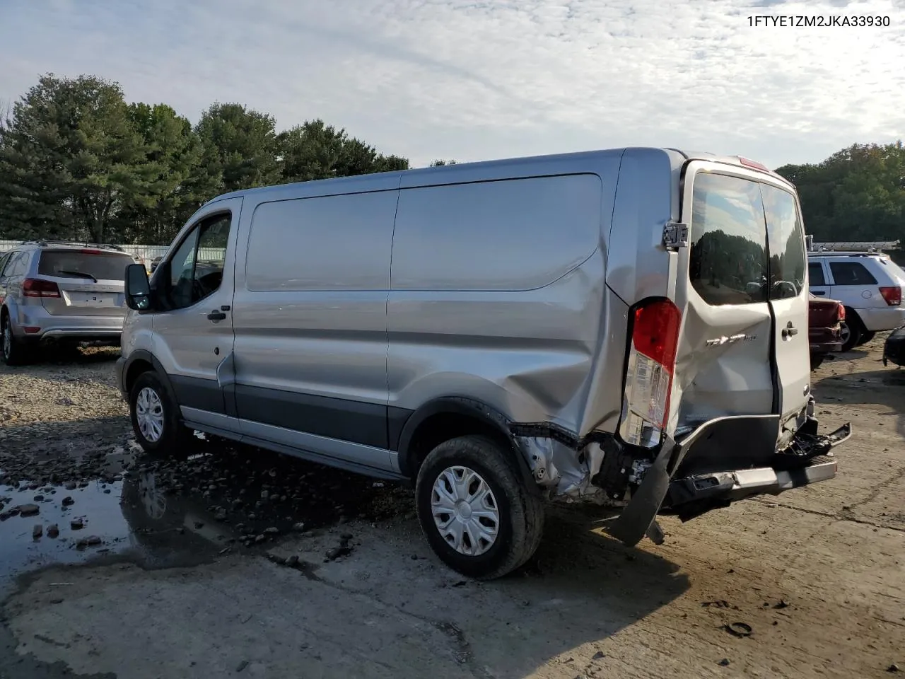 2018 Ford Transit T-150 VIN: 1FTYE1ZM2JKA33930 Lot: 72492344