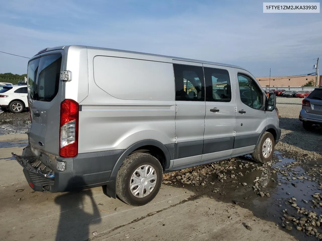 2018 Ford Transit T-150 VIN: 1FTYE1ZM2JKA33930 Lot: 72492344