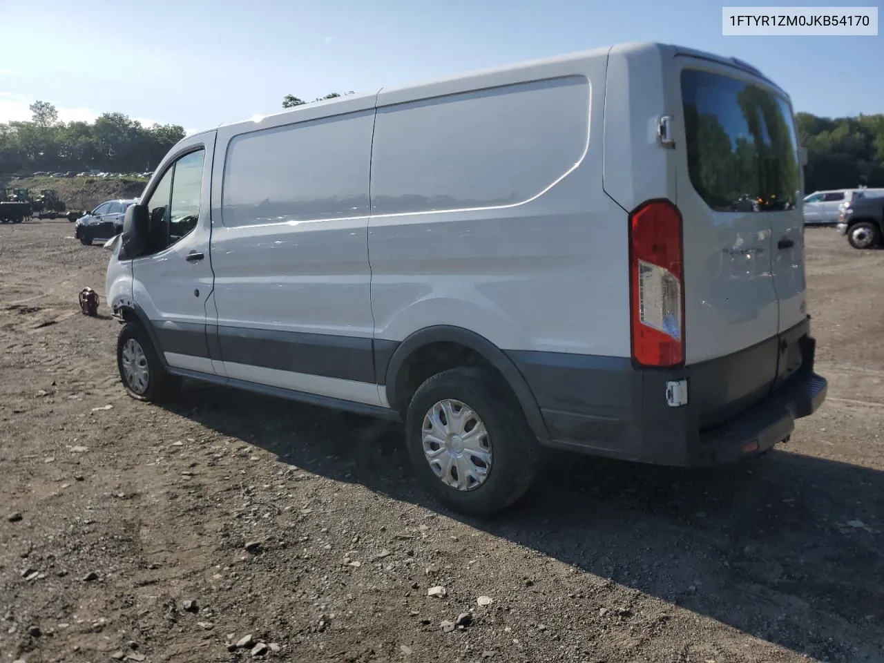 2018 Ford Transit T-250 VIN: 1FTYR1ZM0JKB54170 Lot: 72601444