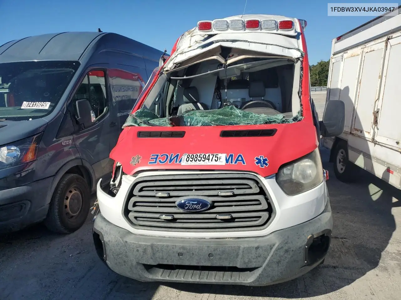 1FDBW3XV4JKA03947 2018 Ford Transit T-350