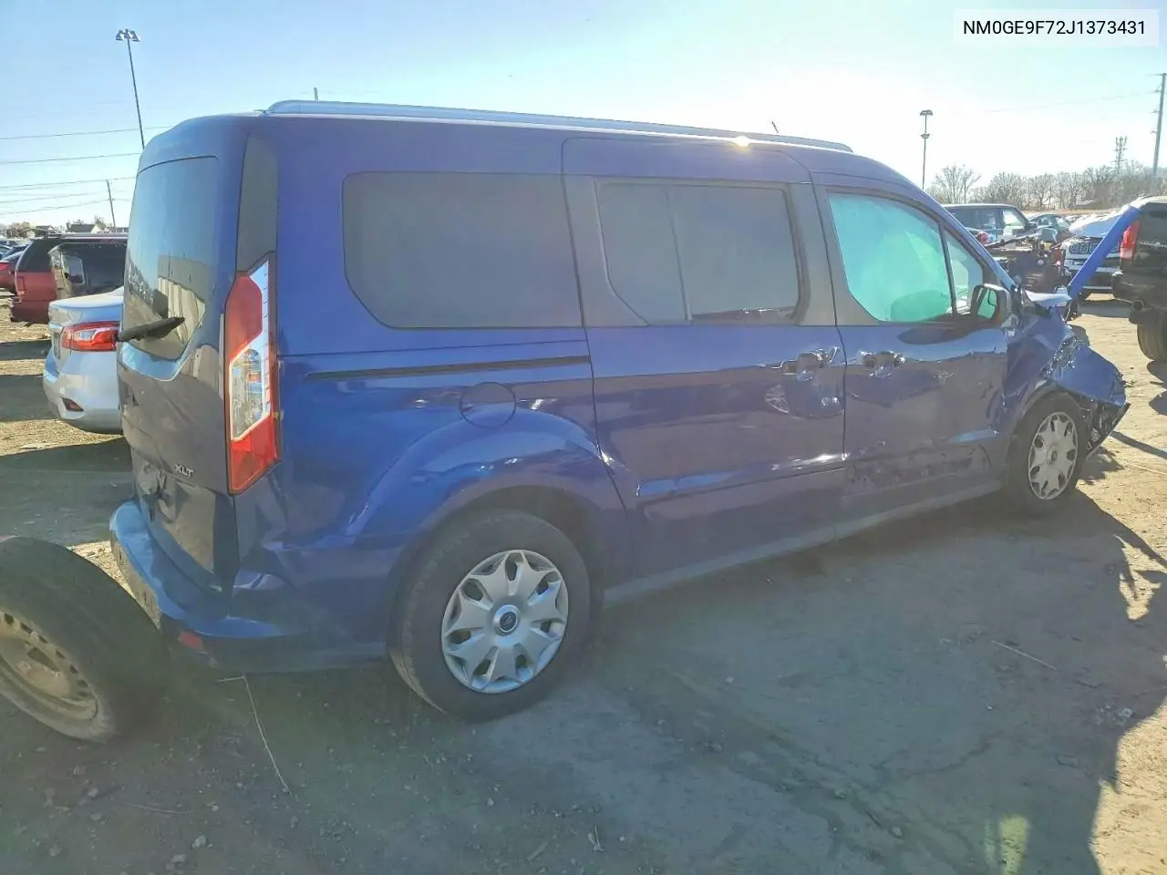 NM0GE9F72J1373431 2018 Ford Transit Connect Xlt
