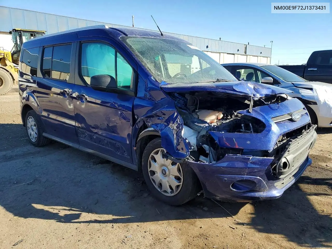 NM0GE9F72J1373431 2018 Ford Transit Connect Xlt