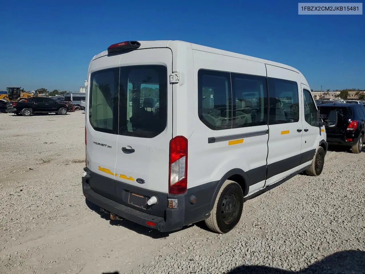 1FBZX2CM2JKB15481 2018 Ford Transit T-350