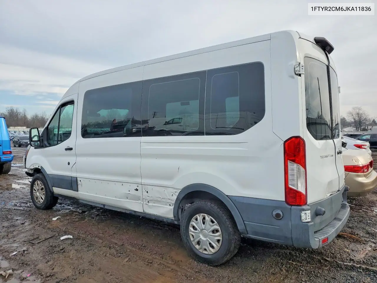 1FTYR2CM6JKA11836 2018 Ford Transit T-250