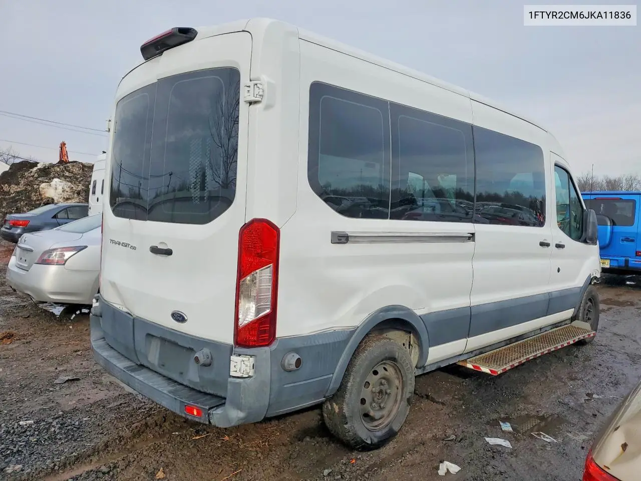1FTYR2CM6JKA11836 2018 Ford Transit T-250