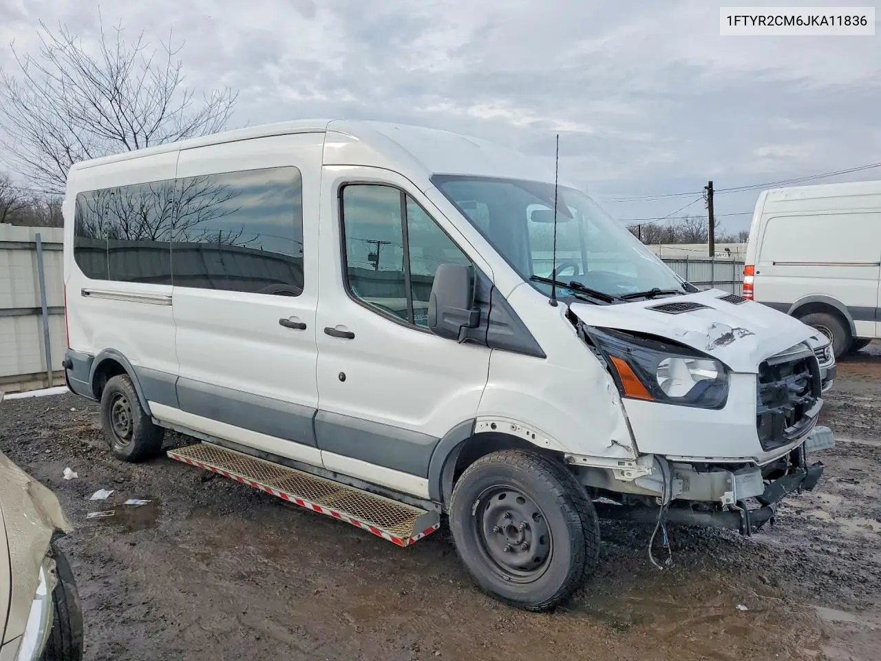 1FTYR2CM6JKA11836 2018 Ford Transit T-250