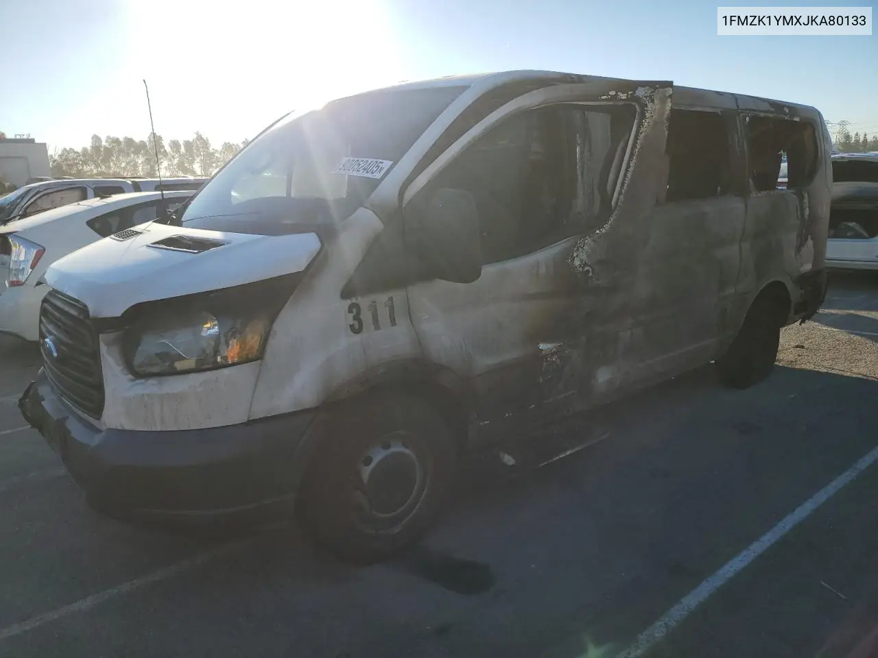 1FMZK1YMXJKA80133 2018 Ford Transit T-150