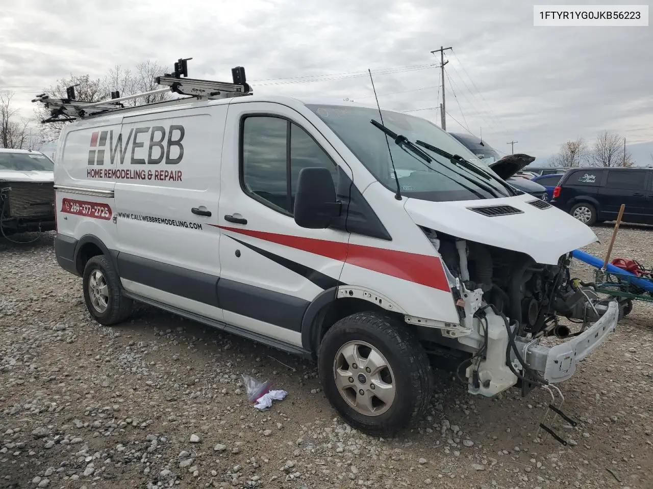1FTYR1YG0JKB56223 2018 Ford Transit T-250